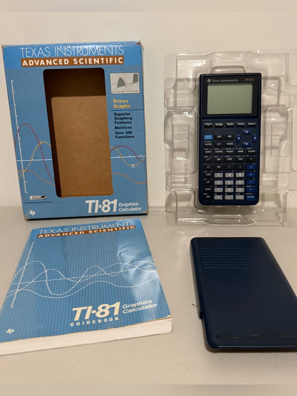Texas Instruments Advanced Scientific TI-81 Graphing Calculator